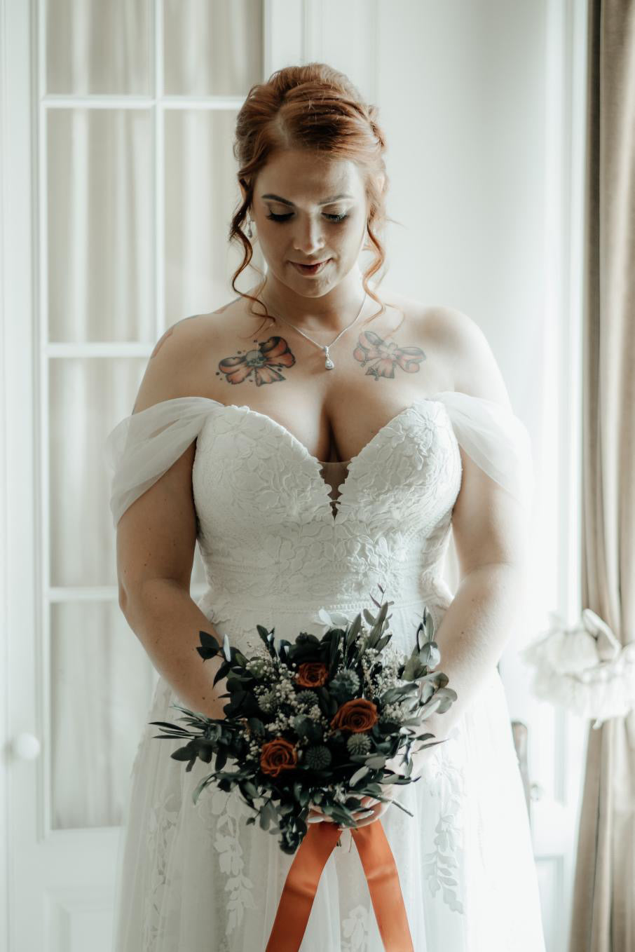 Penny preserved bridal bouquet