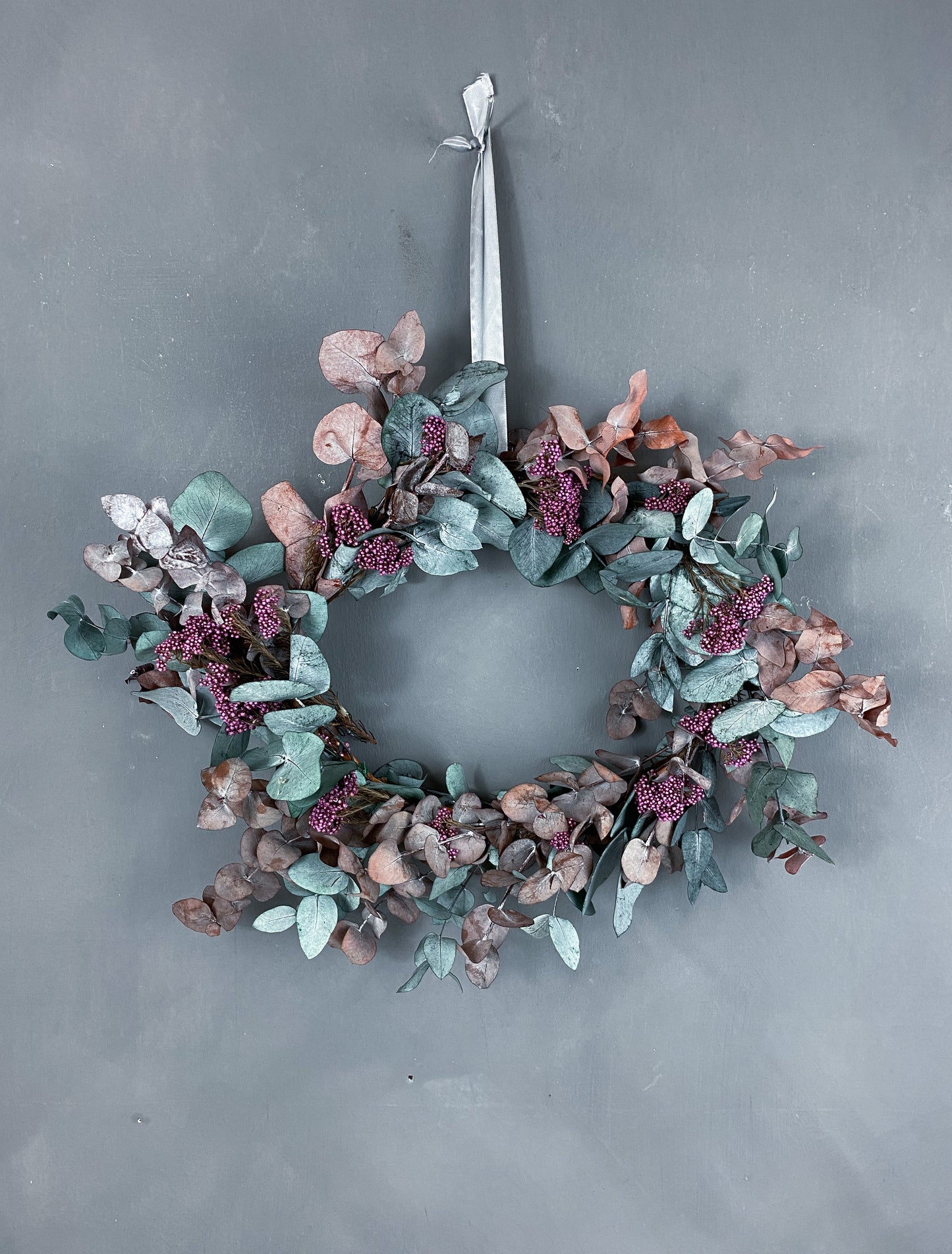 Odette dried flower wreath