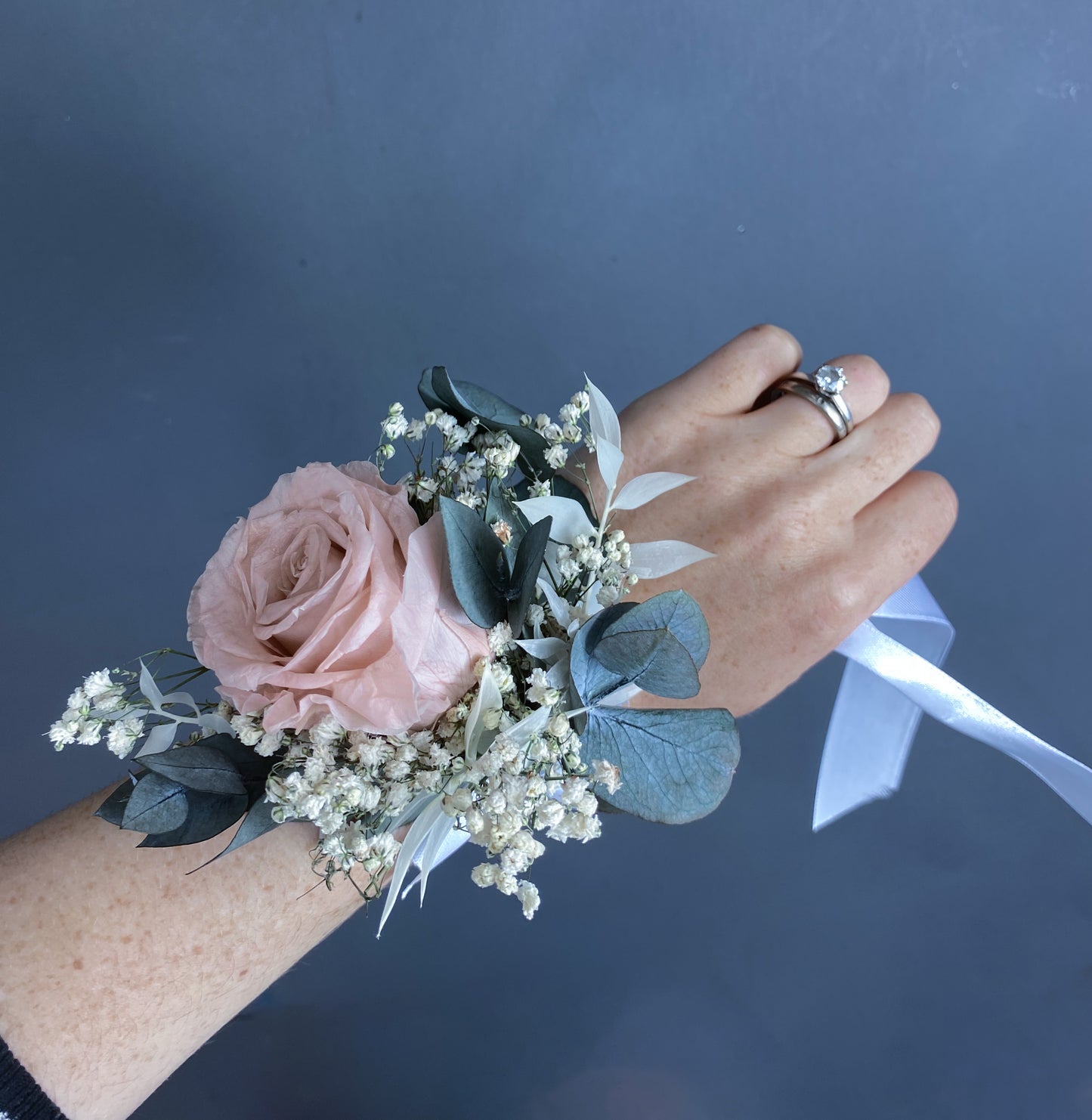 Elodie wrist corsage