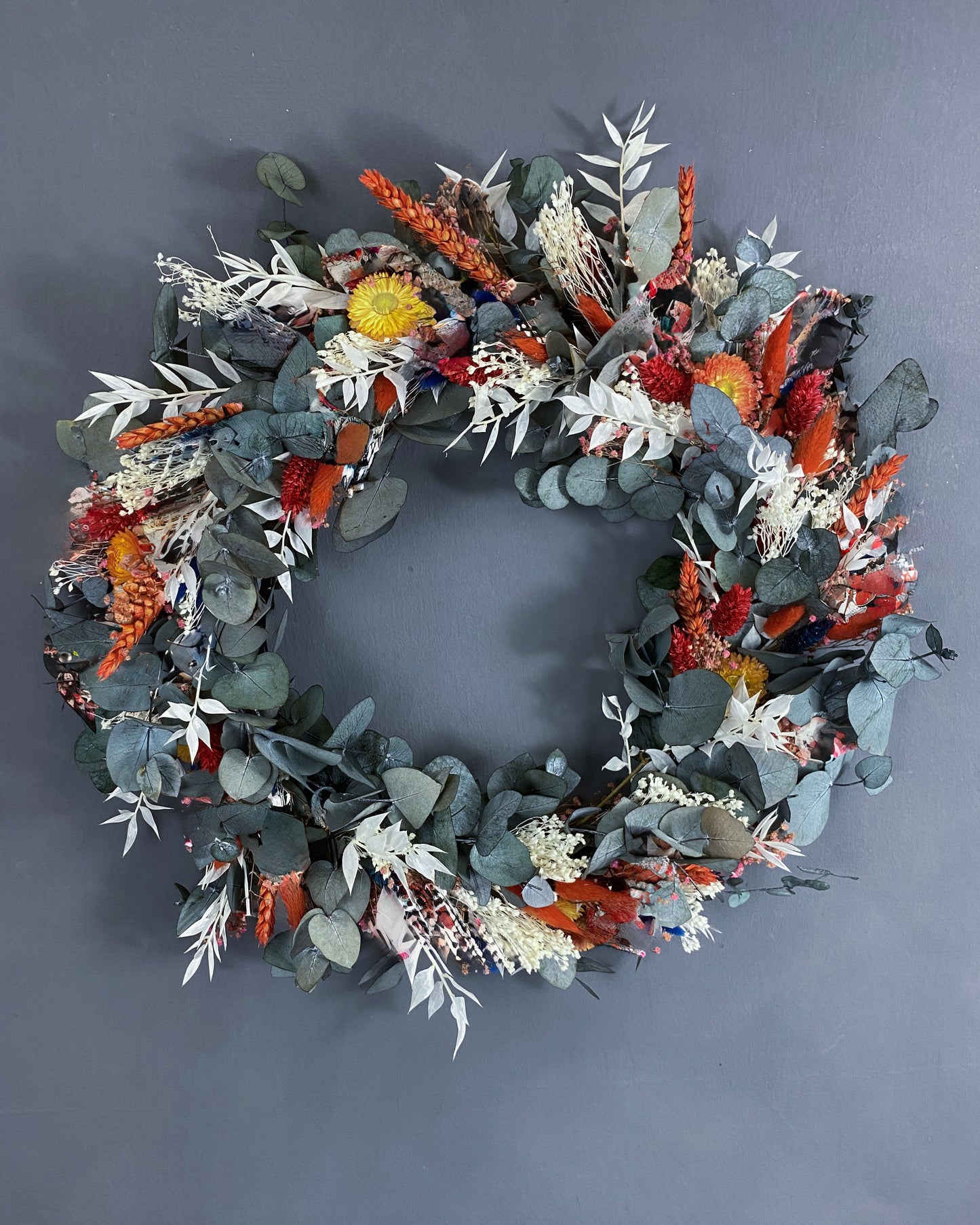 Anya dried flower wreath